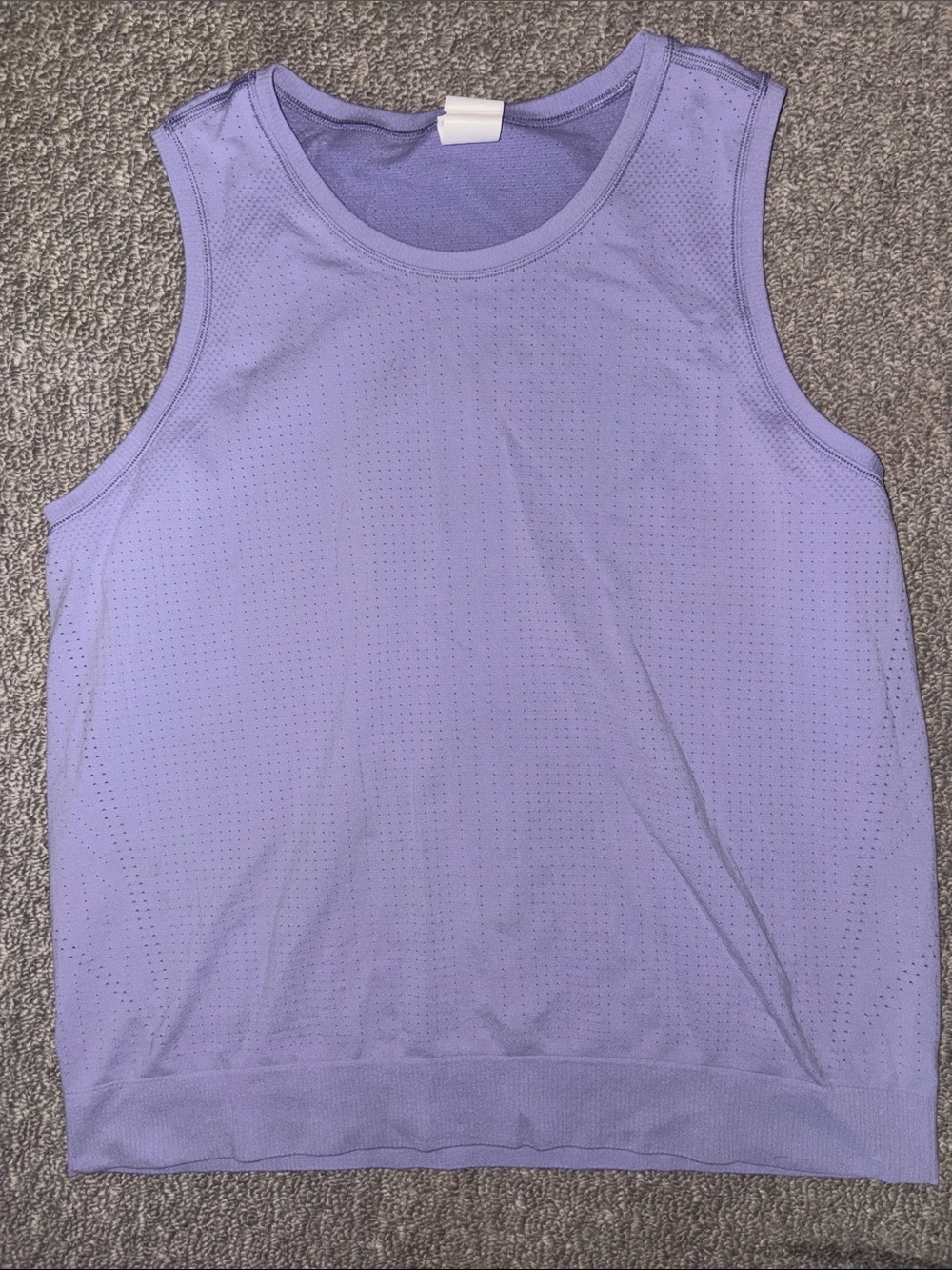 Athleta In Motion Seamless Tank in Light Purple
